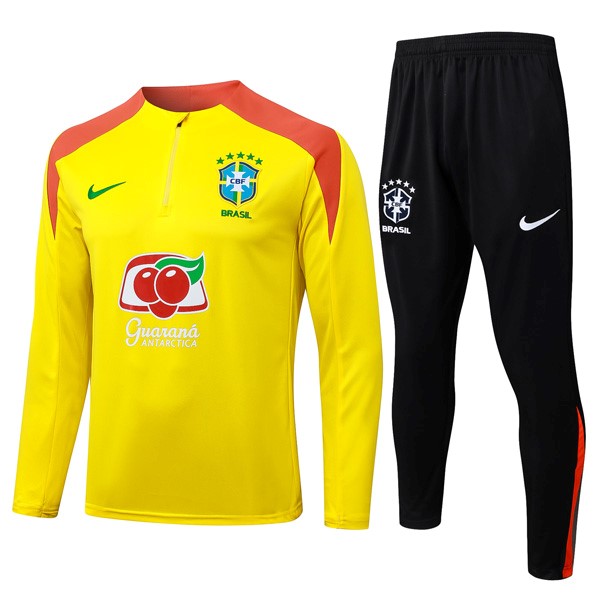 Sudadera De Training Brasil 2026/27 Amarillo